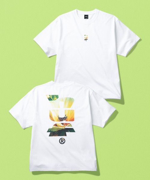 HUF(ハフ)の「【オンラインストア限定】KNOCKOUT FLOWER TEE(Tシャツ/カットソー・メンズ・ホワイト/ブラック/ネイビー・M/L/S/XL)」の1枚目の写真