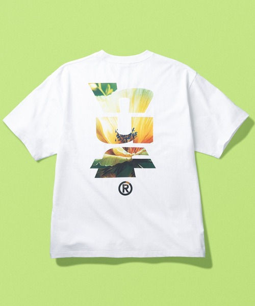 HUF(ハフ)の「【オンラインストア限定】KNOCKOUT FLOWER TEE(Tシャツ/カットソー・メンズ・ホワイト/ブラック/ネイビー・M/L/S/XL)」の7枚目の写真