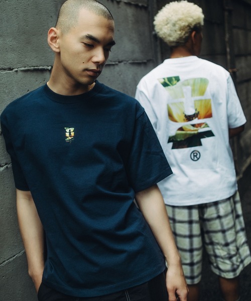 HUF(ハフ)の「【オンラインストア限定】KNOCKOUT FLOWER TEE(Tシャツ/カットソー・メンズ・ホワイト/ブラック/ネイビー・M/L/S/XL)」の5枚目の写真