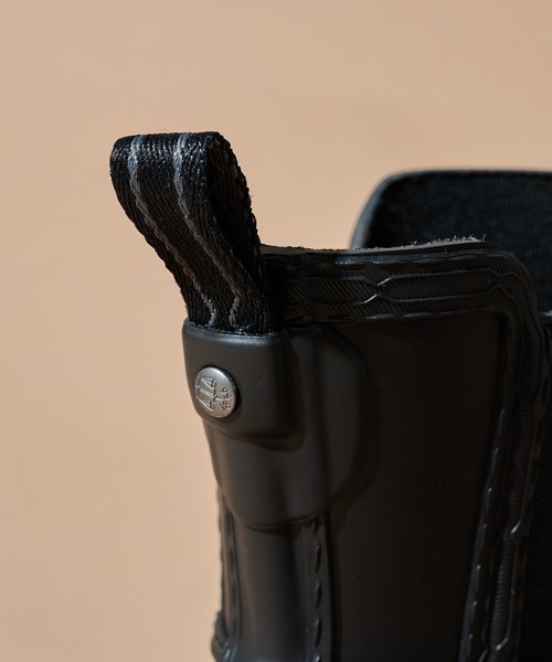 HUNTER（ハンター）の「【HUNTER】リファインド スティッチ ディテール チェルシー ブーツ WFS2100RMA（レインシューズ・レディース・ブラック・25cm）」の15枚目の写真