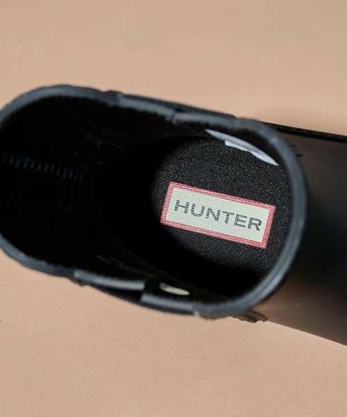 HUNTER（ハンター）の「【HUNTER】リファインド スティッチ ディテール チェルシー ブーツ WFS2100RMA（レインシューズ・レディース・ブラック・25cm）」の16枚目の写真