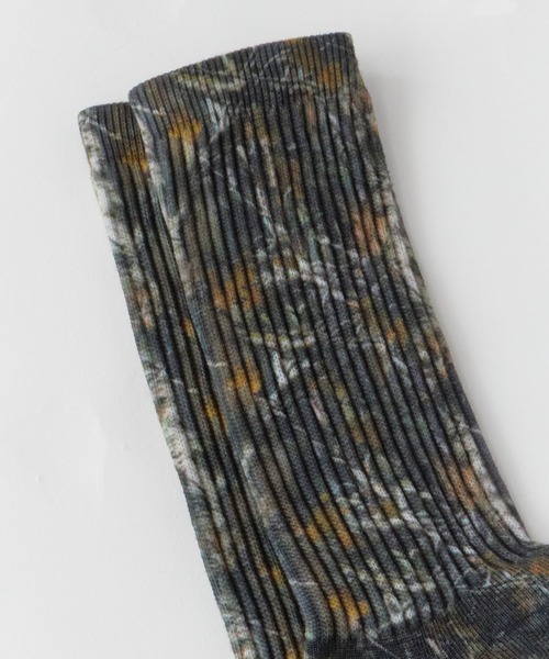 AVIREX(アヴィレックス)の「AVIREX/アビレックス AX Real Tree Print Socks リアルツリー プリント ソックス 靴下 クルー丈ソックス カモフラージュ柄 迷彩柄 ストリート ミリタリー グランジ メンズ 2026年 夏 夏服(ソックス/靴下・メンズ・カモフラージュ・25-27)」の9枚目の写真
