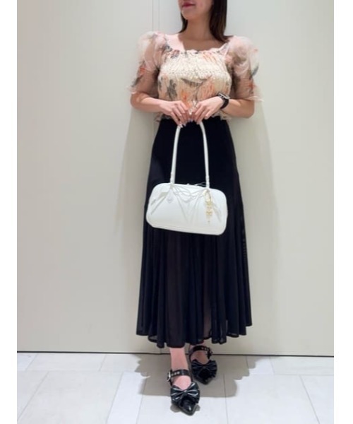 SAMANTHAVEGA(サマンサベガ)の「バレエコアロングハンドルバッグ(ハンドバッグ・レディース・ピンク/ブラック/ホワイト・FREE)」の22枚目の写真