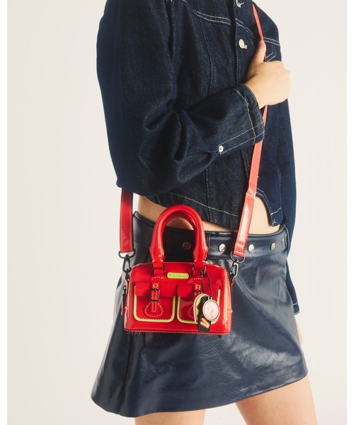 Dr. Martens(ドクターマーチン)の「Dr. Martens/ドクターマーチン ミニトップハンドルバッグ パワーパフガールズ 43476600(ショルダーバッグ・メンズ・レッド・FREE)」の11枚目の写真