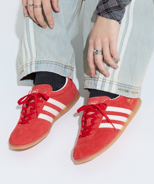 新品‼️KEOZOスニーカー赤25.0 メンズレディース セール】ガゼルLo Pro シューズ / アディダスオリジナルス adidas