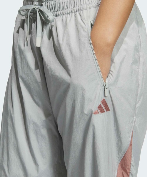 adidas（アディダス）の「STSV ウーブンパンツ / アディダス adidas（スウェットパンツ・レディース・グレー・XX-LARGE/LARGE/MEDIUM/SMALL/X-LARGE/X-SMALL）」の3枚目の写真