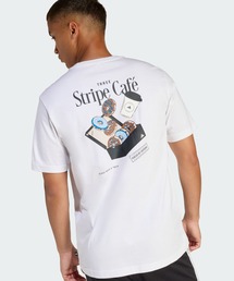 コーヒー カフェ ドーナッツ ボックス グラフィックTシャツ / アディダス adidas