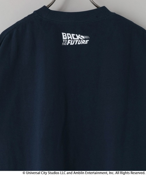 LOWRYS FARM(ローリーズファーム)の「【LFM(U)】CINEMA/Back to the Future TEE 1044808(Tシャツ/カットソー・メンズ・ネイビー・MEDIUM/LARGE)」の7枚目の写真