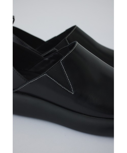 RIM.ARK(リムアーク)の「Leather slip-on(レザー スリップオン)(スリッポン・レディース・ブラック/ブラウン・37/36/38)」の7枚目の写真