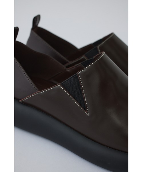 RIM.ARK(リムアーク)の「Leather slip-on(レザー スリップオン)(スリッポン・レディース・ブラック/ブラウン・37/36/38)」の17枚目の写真