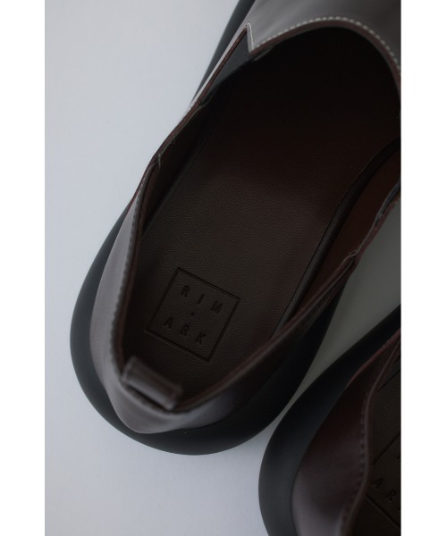 RIM.ARK(リムアーク)の「Leather slip-on(レザー スリップオン)(スリッポン・レディース・ブラック/ブラウン・37/36/38)」の18枚目の写真