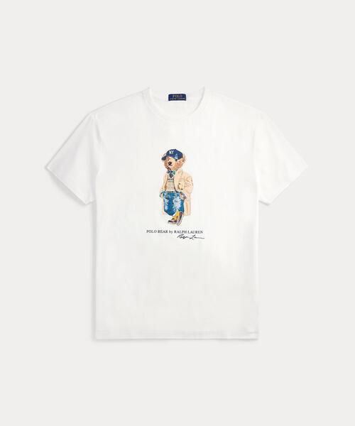 POLO RALPH LAUREN（ポロ ラルフ ローレン）の「クラシック フィット Polo ベア ジャージー Tシャツ（Tシャツ/カットソー・メンズ・ホワイト・XL/S/M/L/XS）」の7枚目の写真
