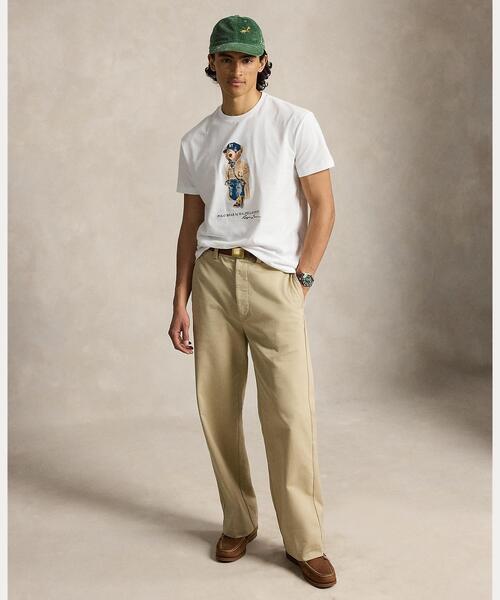 POLO RALPH LAUREN（ポロ ラルフ ローレン）の「クラシック フィット Polo ベア ジャージー Tシャツ（Tシャツ/カットソー・メンズ・ホワイト・XL/S/M/L/XS）」の6枚目の写真