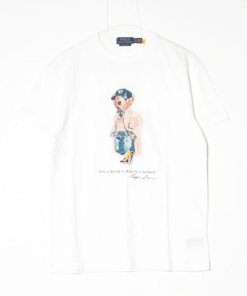 POLO RALPH LAUREN（ポロ ラルフ ローレン）の「クラシック フィット Polo ベア ジャージー Tシャツ（Tシャツ/カットソー・メンズ・ホワイト・XL/S/M/L/XS）」の3枚目の写真