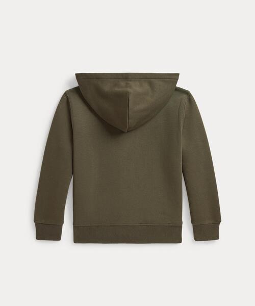 POLO RALPH LAUREN CHILDRENSWEAR(ポロ ラルフ ローレン チルドレンズウェア)の「フリース フルジップ フーディ(パーカー・キッズ・グリーン・3/4/6/7)」の3枚目の写真