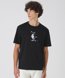 BLACK LABEL CRESTBRIDGE（ブラックレーベル・クレストブリッジ）の「クレストブリッジキャットグラフィックTシャツ（Tシャツ/カットソー）」