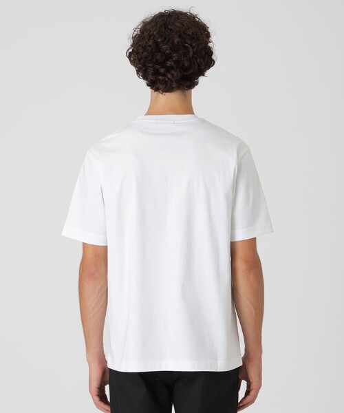 BLACK LABEL CRESTBRIDGE(ブラックレーベル・クレストブリッジ)の「クレストブリッジキャットグラフィックTシャツ(Tシャツ/カットソー・メンズ・オフホワイト/ブラック・S/XL/M/L)」の6枚目の写真