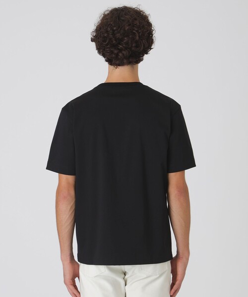 BLACK LABEL CRESTBRIDGE(ブラックレーベル・クレストブリッジ)の「クレストブリッジキャットグラフィックTシャツ(Tシャツ/カットソー・メンズ・オフホワイト/ブラック・S/XL/M/L)」の12枚目の写真