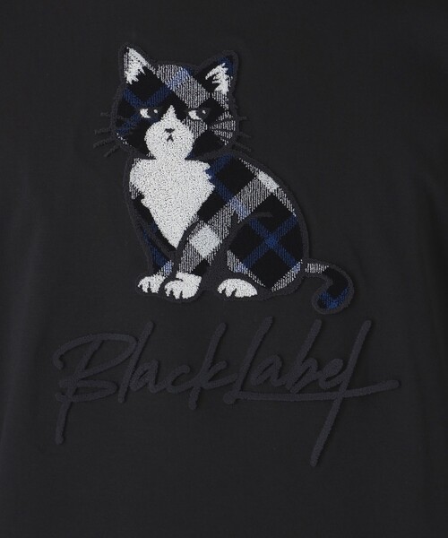 BLACK LABEL CRESTBRIDGE(ブラックレーベル・クレストブリッジ)の「クレストブリッジキャットグラフィックTシャツ(Tシャツ/カットソー・メンズ・オフホワイト/ブラック・S/XL/M/L)」の13枚目の写真
