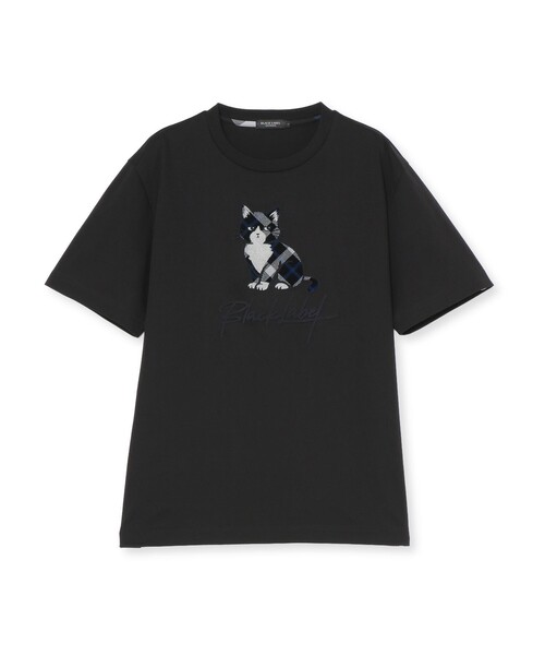 BLACK LABEL CRESTBRIDGE(ブラックレーベル・クレストブリッジ)の「クレストブリッジキャットグラフィックTシャツ(Tシャツ/カットソー・メンズ・オフホワイト/ブラック・S/XL/M/L)」の14枚目の写真