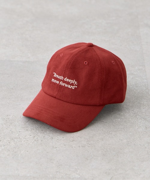 CIAOPANIC TYPY(チャオパニックティピー)の「【KIDS】起毛ツイルロゴCAP(キャップ・キッズ・チャコールグレー/レッド/ブラック・ONE SIZE)」の13枚目の写真
