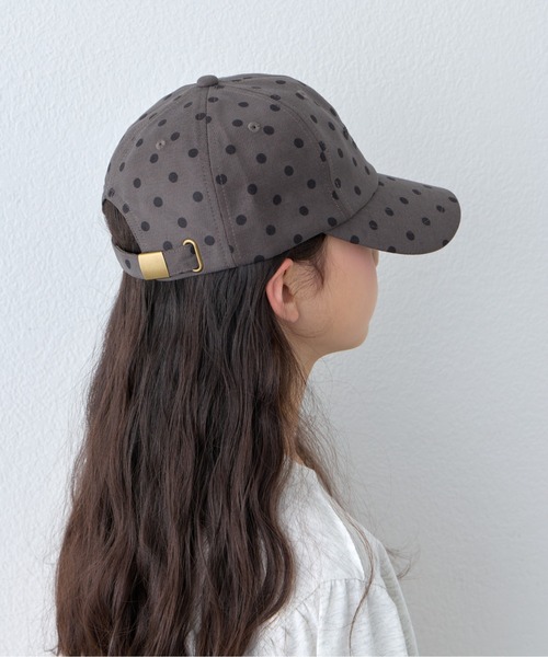 CIAOPANIC TYPY(チャオパニックティピー)の「【KIDS】起毛ツイルロゴCAP(キャップ・キッズ・チャコールグレー/レッド/ブラック・ONE SIZE)」の8枚目の写真