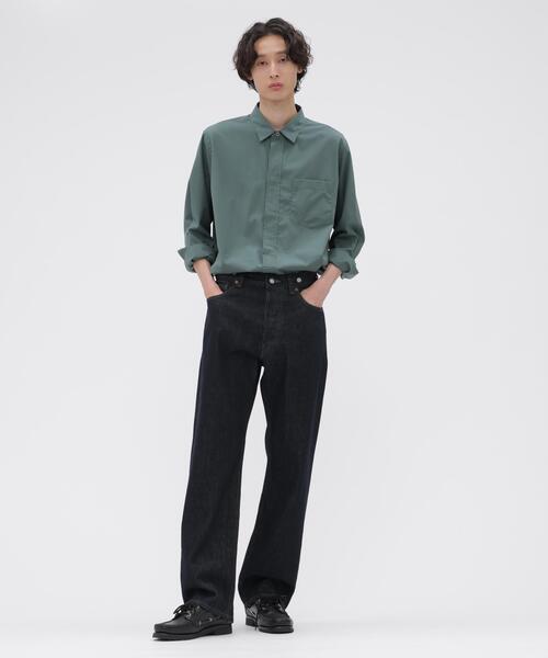 MARGARET HOWELL（マーガレットハウエル）の「FINE COMPACT COTTON POPLIN（シャツ/ブラウス・メンズ・グリーン系その他3・LARGE/MEDIUM/SMALL）」の2枚目の写真