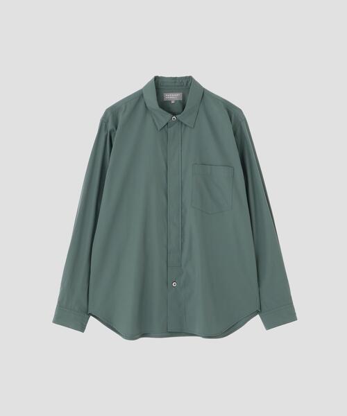 MARGARET HOWELL（マーガレットハウエル）の「FINE COMPACT COTTON POPLIN（シャツ/ブラウス・メンズ・グリーン系その他3・LARGE/MEDIUM/SMALL）」の4枚目の写真