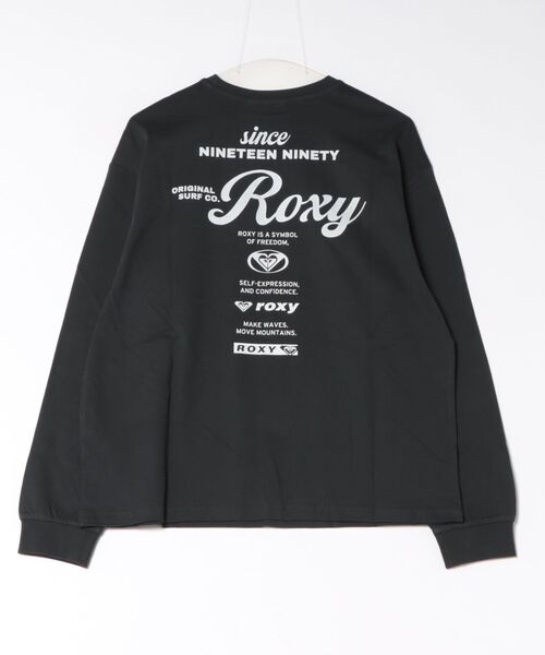 ROXY(ロキシー)の「ROXY HISTORICAL LOGO L/S TEE ヒストリカルロゴ長袖Tシャツ ロンT 【2026年秋冬モデル】/ロキシー(Tシャツ/カットソー・レディース・ホワイト/グレー/ブルー/ブラック・MEDIUM/LARGE/SMALL)」の5枚目の写真