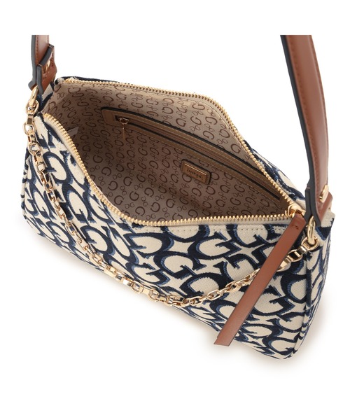 Guess(ゲス)の「NEWPORT Shoulder Bag ハンドバッグ ショルダーバッグ(ハンドバッグ・レディース・ネイビー・ONE SIZE)」の7枚目の写真