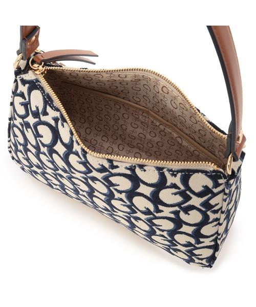 Guess(ゲス)の「NEWPORT Shoulder Bag ハンドバッグ ショルダーバッグ(ハンドバッグ・レディース・ネイビー・ONE SIZE)」の8枚目の写真