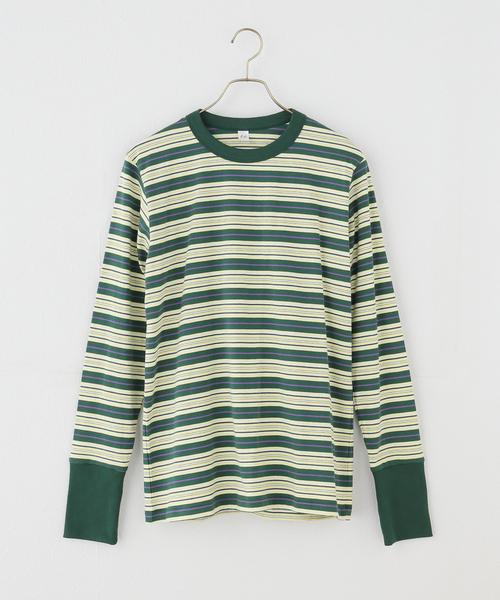 IENA LA BOUCLE(イエナラブークル)の「fifi collection/フィフィコレクション Bordre Ls tee 26-21(Tシャツ/カットソー・レディース・ブラウン/グリーン・FREE)」の18枚目の写真