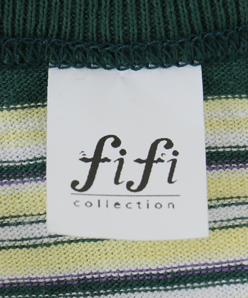 IENA LA BOUCLE(イエナラブークル)の「fifi collection/フィフィコレクション Bordre Ls tee 26-21(Tシャツ/カットソー・レディース・ブラウン/グリーン・FREE)」の21枚目の写真