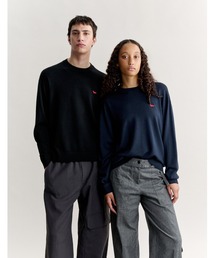 Maison Kitsune | RED PROFILE FOX COMFORT JUMPER(ニット/セーター)