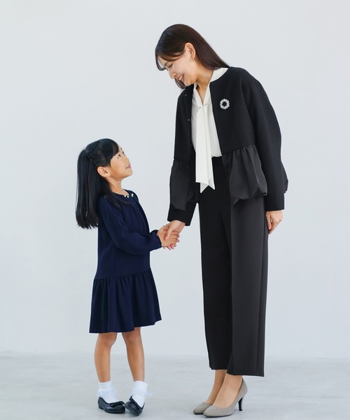 Emilyan(エミリアン)の「【 無敵のパンツ 】 ハイストレッチダンボールニット・センターシームストレートパンツ(その他パンツ・レディース・ネイビー/ライトベージュ/ブラック・S/M/L)」の21枚目の写真