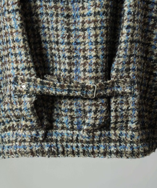 MAISON SPECIAL(メゾンスペシャル)の「《UNISEX》【イタリアンデッドストックファブリック】プライムオーバートラッカージャケット/【Italian Dead Stock Fabric】Prime-Over Trucker Jacket【MAISON SPECIAL/メゾンスペシャル】(ブルゾン・メンズ・グレイッシュベージュ/ダークブラック/ネイビー/パープル/その他1/ブラック・2/1/0)」の16枚目の写真