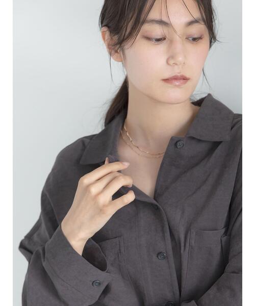 Te chichi（テチチ）の「2連シンプルネックレス（ネックレス・レディース・シルバー/ゴールド・F）」の5枚目の写真