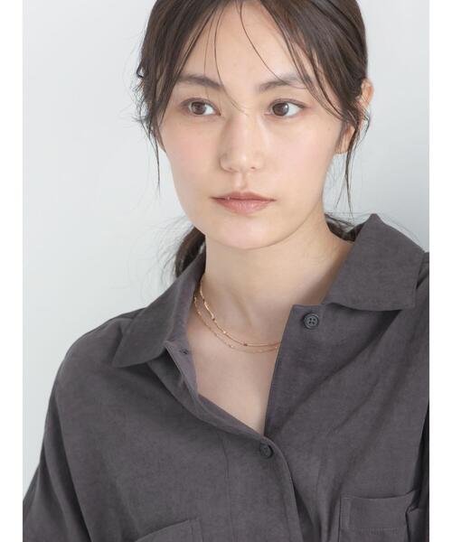 Te chichi（テチチ）の「2連シンプルネックレス（ネックレス・レディース・シルバー/ゴールド・F）」の6枚目の写真