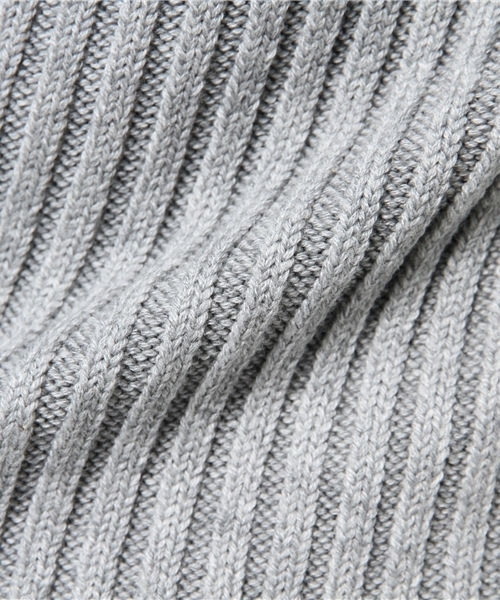 MOUSSY（マウジー）の「OFF SHOULDER RIB TOPS（ニット/セーター・レディース・ライトブルー/トップグレー/オフホワイト・FREE）」の10枚目の写真