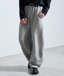 SERACE（セラス）の「【SERACE】HEAVY WEIGHT TWO TUCK CURVED SWEAT PANTS / ヘビーウェイト2タックカーブスウェットパンツ（スウェットパンツ）」