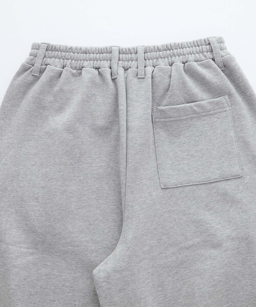 SERACE(セラス)の「【SERACE】HEAVY WEIGHT TWO TUCK CURVED SWEAT PANTS / ヘビーウェイト2タックカーブスウェットパンツ(スウェットパンツ・メンズ・チャコールグレー/杢グレー/ブラック系・S/M/L)」の15枚目の写真
