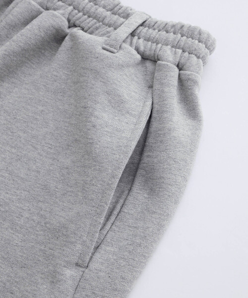SERACE(セラス)の「【SERACE】HEAVY WEIGHT TWO TUCK CURVED SWEAT PANTS / ヘビーウェイト2タックカーブスウェットパンツ(スウェットパンツ・メンズ・チャコールグレー/杢グレー/ブラック系・S/M/L)」の16枚目の写真