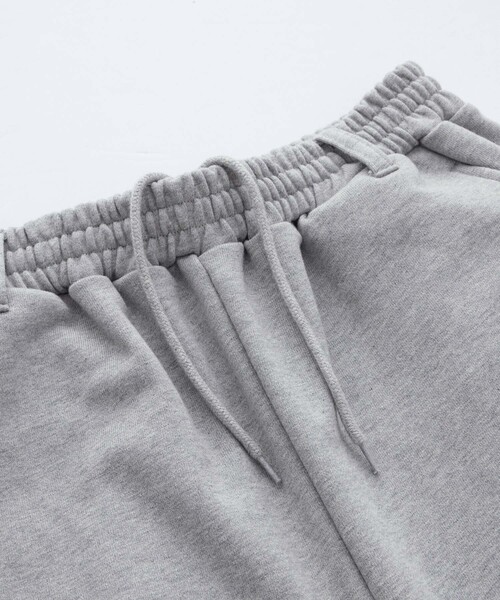 SERACE(セラス)の「【SERACE】HEAVY WEIGHT TWO TUCK CURVED SWEAT PANTS / ヘビーウェイト2タックカーブスウェットパンツ(スウェットパンツ・メンズ・チャコールグレー/杢グレー/ブラック系・S/M/L)」の18枚目の写真