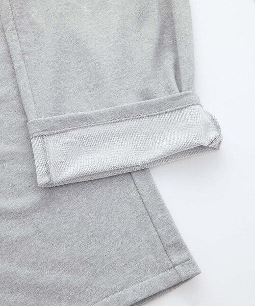 SERACE(セラス)の「【SERACE】HEAVY WEIGHT TWO TUCK CURVED SWEAT PANTS / ヘビーウェイト2タックカーブスウェットパンツ(スウェットパンツ・メンズ・チャコールグレー/杢グレー/ブラック系・S/M/L)」の21枚目の写真