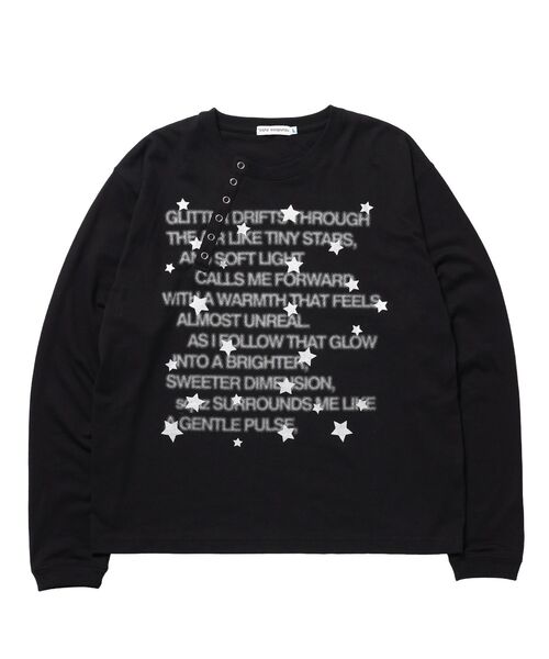 SEQUENZ(シークエンズ)の「※WEB限定 / ぼかしプリントヘンリーネックロンT / sqnzU BORDER L/S TEE(Tシャツ/カットソー・レディース・ブラック/ホワイト/ブラウン/その他5/ターコイズブルー/その他6・SMALL/MEDIUM/LARGE)」の19枚目の写真