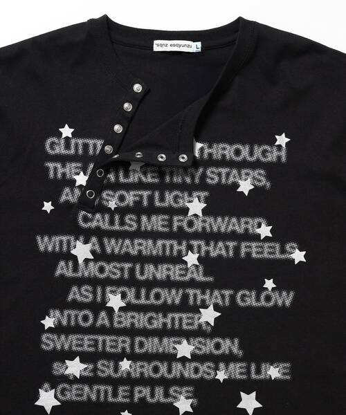 SEQUENZ(シークエンズ)の「※WEB限定 / ぼかしプリントヘンリーネックロンT / sqnzU BORDER L/S TEE(Tシャツ/カットソー・レディース・ブラック/ホワイト/ブラウン/その他5/ターコイズブルー/その他6・SMALL/MEDIUM/LARGE)」の21枚目の写真