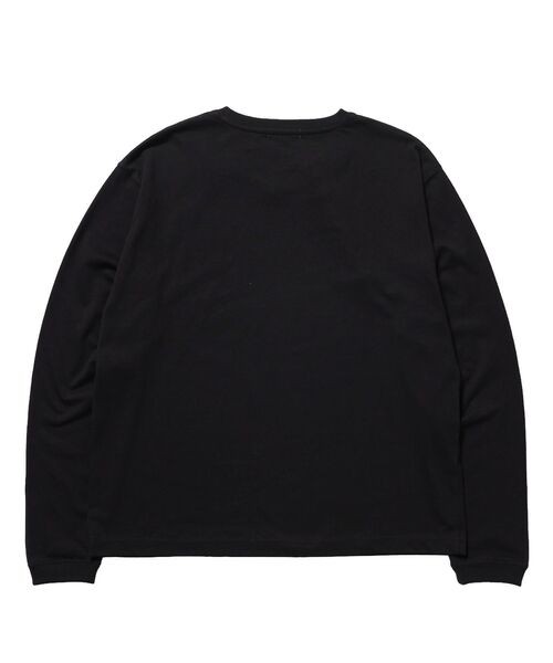 SEQUENZ(シークエンズ)の「※WEB限定 / ぼかしプリントヘンリーネックロンT / sqnzU BORDER L/S TEE(Tシャツ/カットソー・レディース・ブラック/ホワイト/ブラウン/その他5/ターコイズブルー/その他6・SMALL/MEDIUM/LARGE)」の22枚目の写真