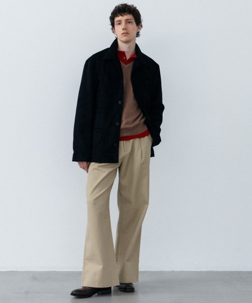 LURAKU(ルラク)の「【LURAKU】Wide Twill Chino pants / ワイドツイルチノパンツ(チノパンツ・メンズ・ベージュ/ブラック・SMALL/MEDIUM/LARGE)」の22枚目の写真