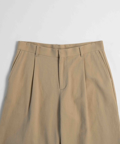 LURAKU(ルラク)の「【LURAKU】Wide Twill Chino pants / ワイドツイルチノパンツ(チノパンツ・メンズ・ベージュ/ブラック・SMALL/MEDIUM/LARGE)」の5枚目の写真