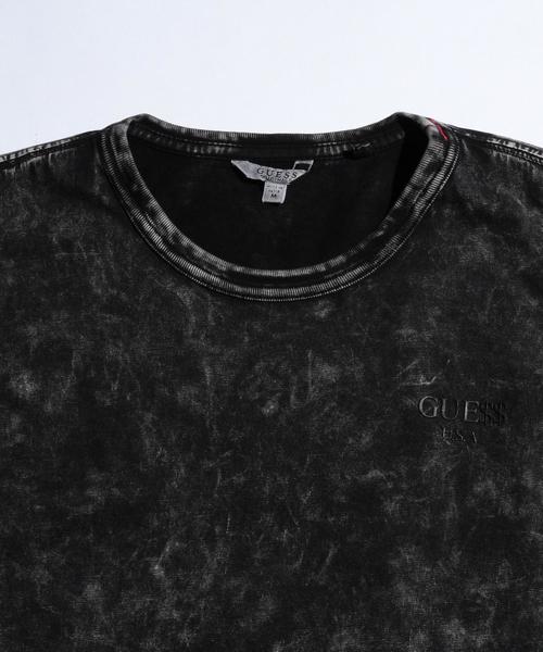 Guess（ゲス）の「＜GUESS Originals＞×＜A$AP Rocky＞ ACIDWASH TEE/Tシャツ◆（Tシャツ/カットソー・メンズ・ブラック・LARGE/MEDIUM/SMALL）」の3枚目の写真